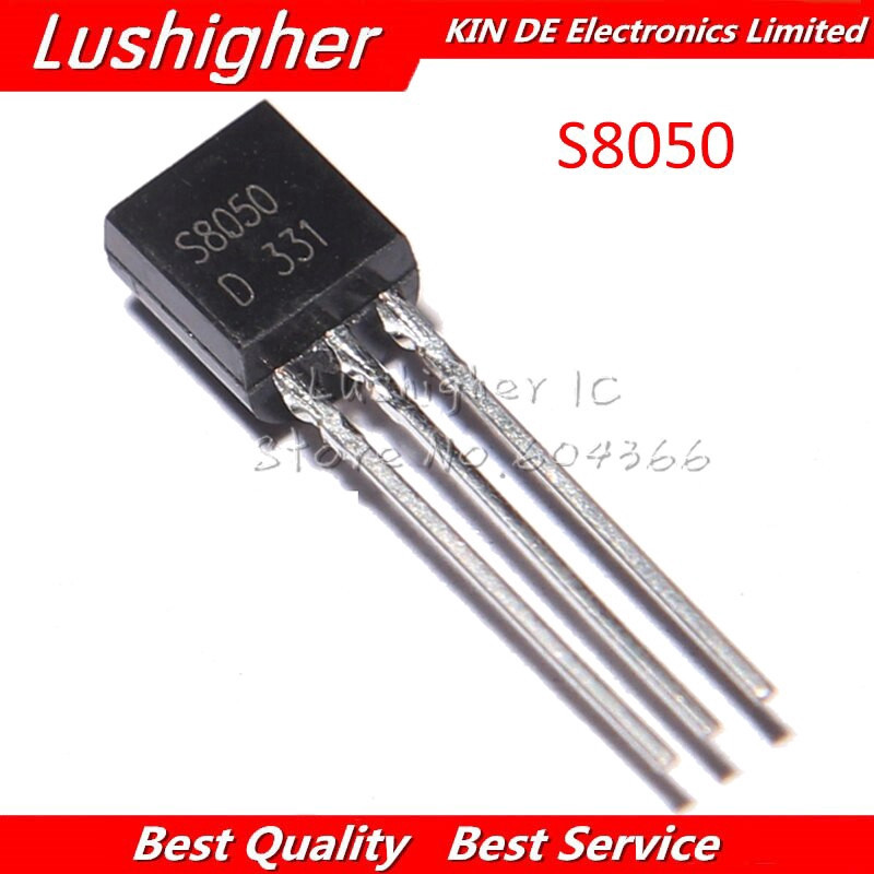 100 Chiếc S8050 TO-92 8050 TO92 SS8050 Mới Ban Đầu triode transistor Miễn Phí Vận Chuyển