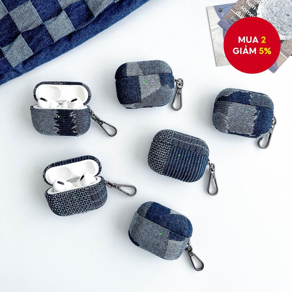 Ốp lưng bảo vệ AirPods 4 ANC họa tiết cao bồi cho AirPod Pro 3/Pro Pro2 có móc khóa, nắp đậy AirPods