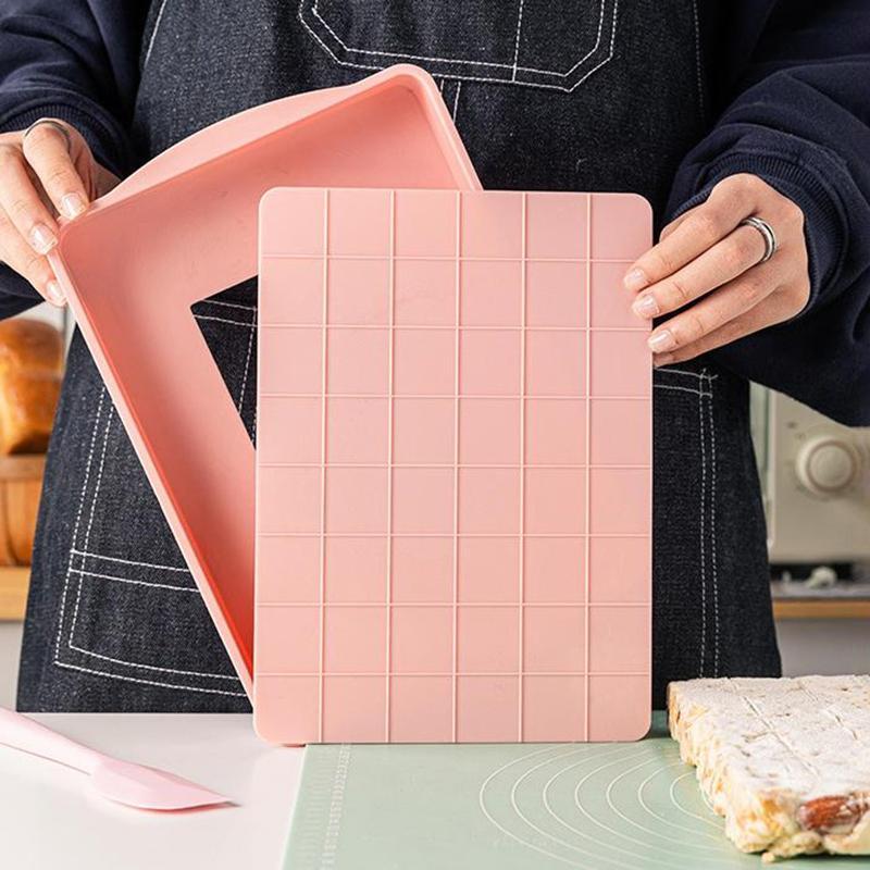 GOAY Chất Lượng Cao Nougat Khuôn Bông Tuyết Bánh Ngọt Đáy Khuôn Không sti Khuôn Nướng Làm Mát Thiết 