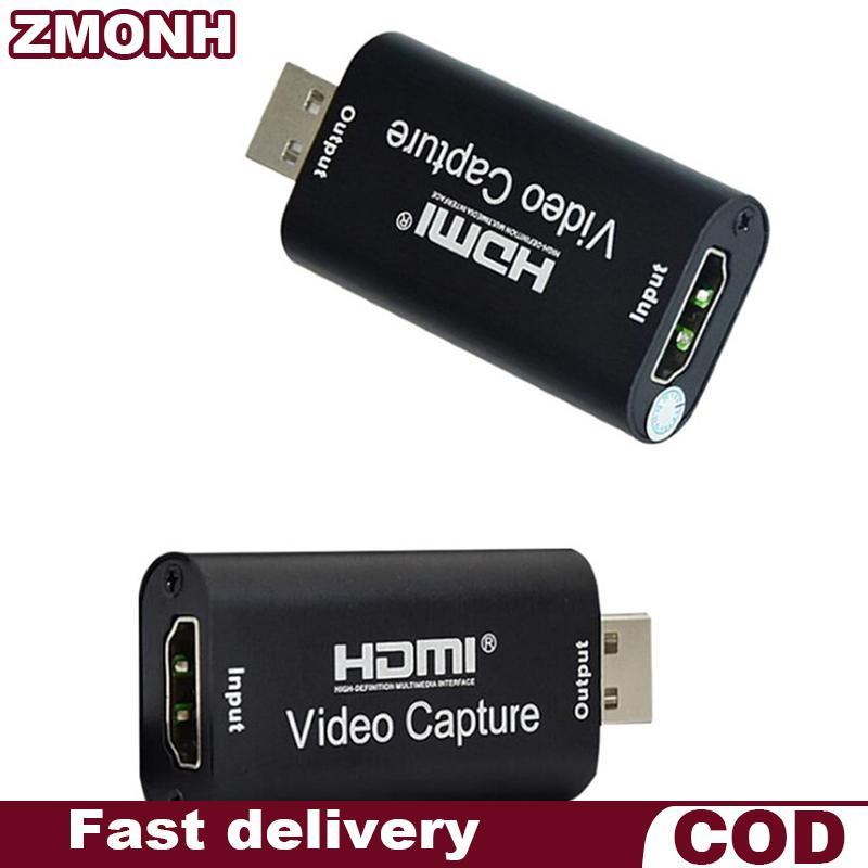 Zmo Video Capture Card Âm Thanh Capture Adapter HDMI Để USB Độ Nét 3.0 4K Ghi