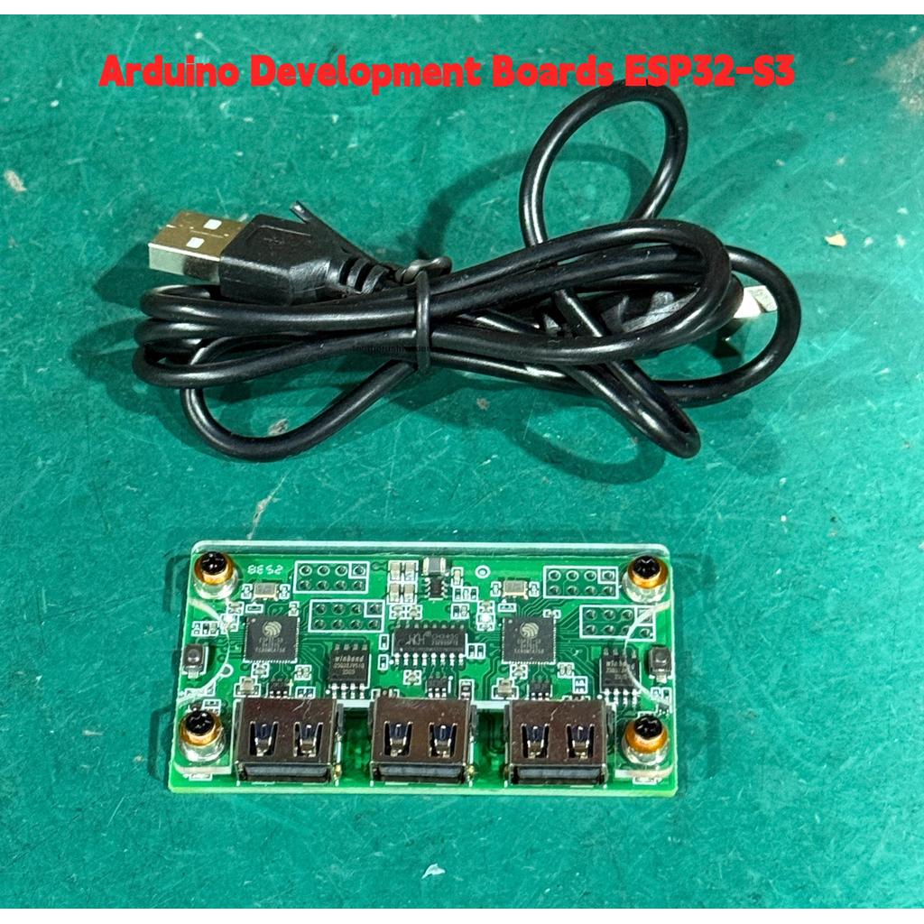 Răng MAKCU Chìa Khóa & Hộp Chuột Arduino Bảng Phát Triển ESP32-S3 Có Vỏ Và Cáp Không Chính Hãng VN