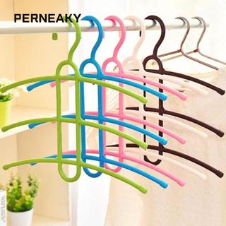 Giá treo quần áo PERNEAKY Móc treo bằng nhựa Tiết kiệm không gian xương cá