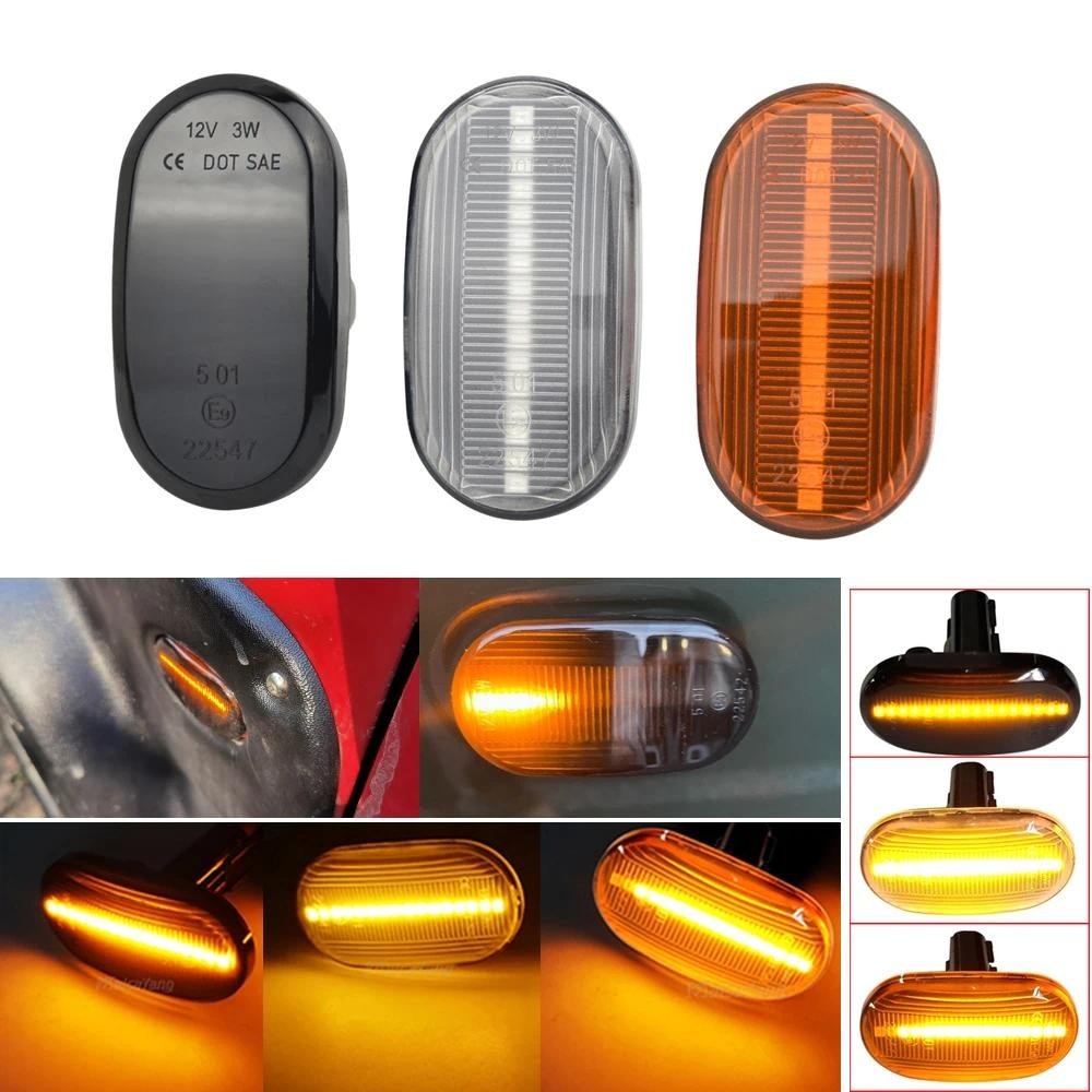 2 Chiếc Led Năng Động Bên Đánh Dấu Biến Tín Hiệu Lặp Lại Đèn Cho Suzuki Jimny JB64W JB74W JB23W JB74