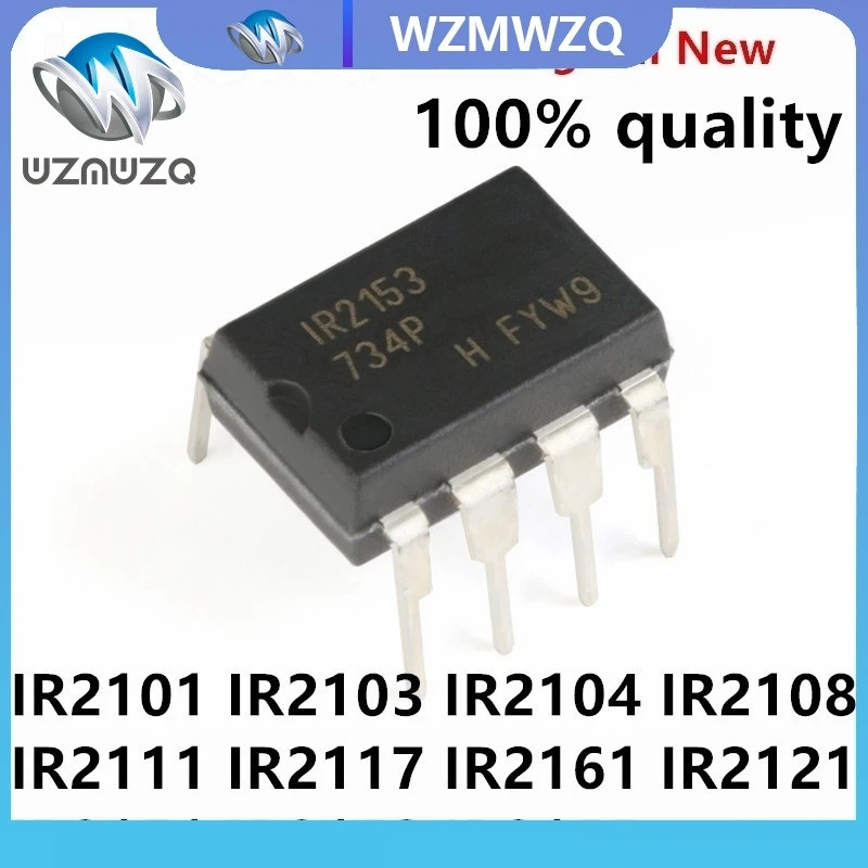 5 chiếc IR2101PBF IR2101 DIP-8 IR2103 IR2106 IR2103PBF IR2104 IR2108 IR2111 IR2161 IR2121 IR2151 IR2