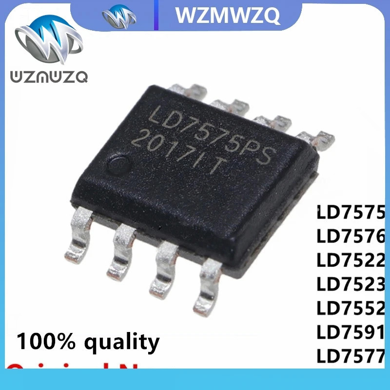 5 chiếc LD7575PS LD7575 LD7575BGS SOP-8 LD7576PS LD7752GR LD7523GS LD7577JAGS LD7552BPS LD7591GS LD7