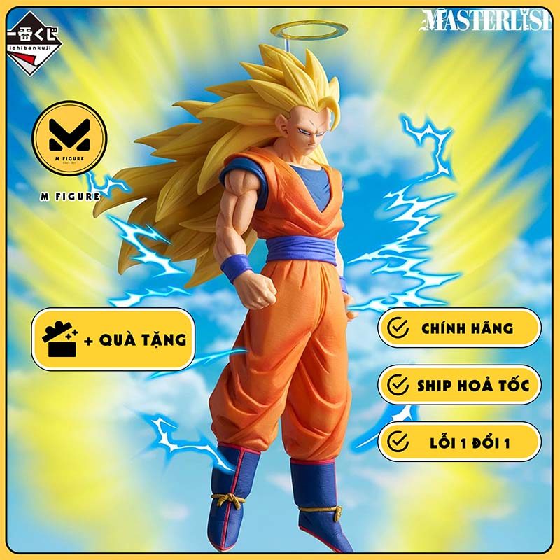 MÔ HÌNH Son Goku SSJ3 - Dragon Ball Z - Ichiban Kuji (A Prize) - Masterlise (Bandai Spirits) FIGURE 