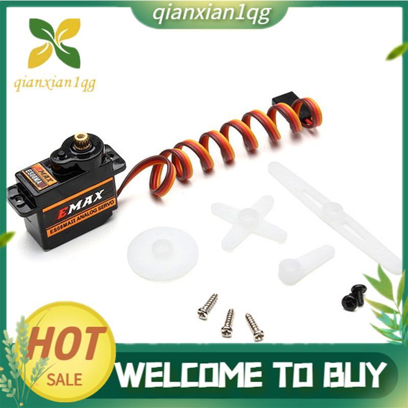 12g ES08MA II Mini Kim Loại Gear Analog servo Mini Kim Loại Kỹ Thuật Số servo Cho FPV Drone Cho RC M