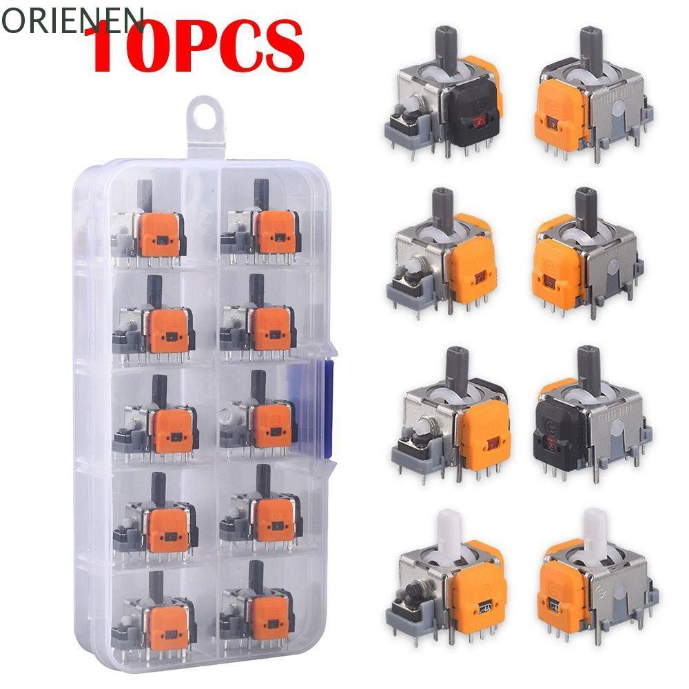 ORIENEN 10 CÁI Bộ điều khiển Thumb Stick, Game cho Playstation 5 Hall Effect Joystick, Thay thế mô-đ