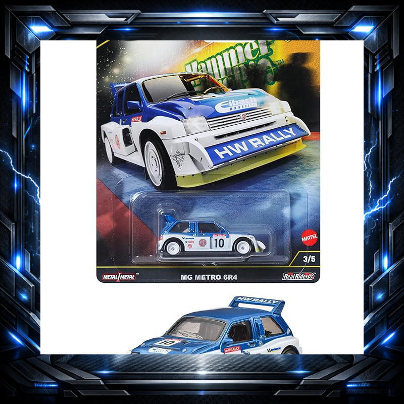 [Direct from Japan] Hot Wheels Car Culture MG Metro 6R4 Blue 1/64 HRW09
