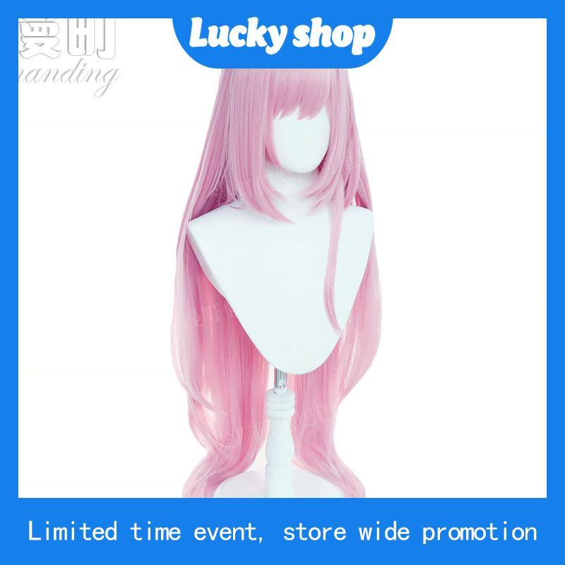 【Manmei】Honkai Impact 3rd Elysia Cosplay Wig 80cm/110cm Long Pink Heat Resistant Hair