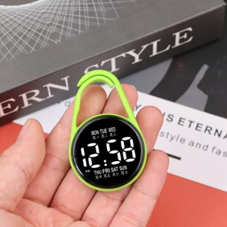 Đồng hồ kỹ thuật số Mini TREA Màn hình cảm ứng hoạt động chức năng đèn ngủ ABS chống nước