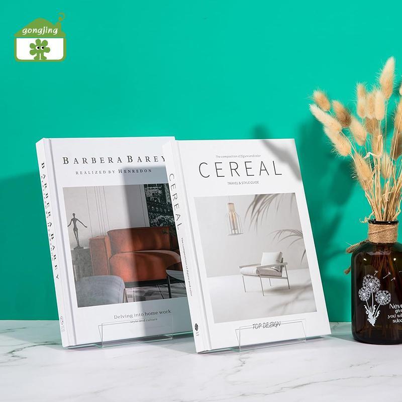 [Gong] Comic Book Display Acrylic Book Display Holderic Book Frame Clear Laptop Stand Magazine Displ