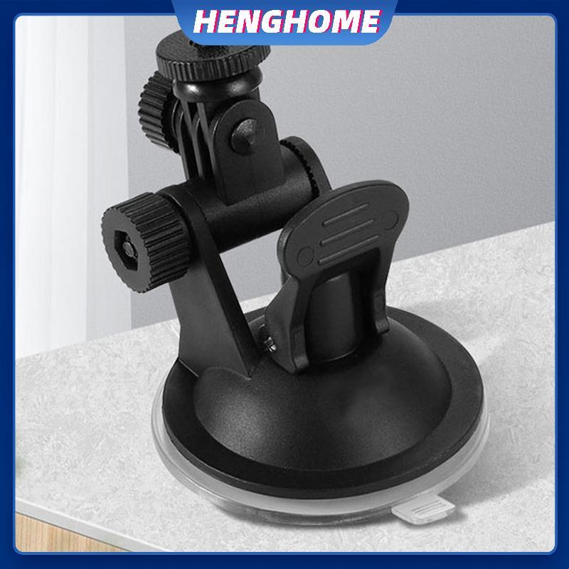 HENGHOME Camera Hành Động Mini Hút Cốc Giá Đỡ Kính Chắn Gió Ô Tô Giá Đỡ Camera Adapter Xoay 360 Độ G