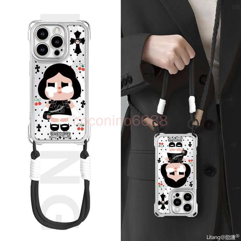 Ốp điện thoại Vivo X300 Pro x300 pro x300 siêu bảo vệ Cross Cherry Crying Baby Couple Protection Cas