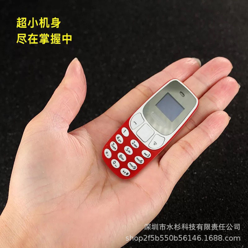 Xuyên Biên Giới Ngoại Thương BM10 Mini Điện Thoại Di Động Thẻ Kép Mini Bluetooth Điện Thoại Di Động 