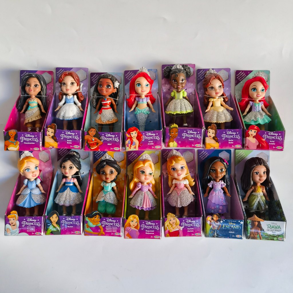DISNEY MINI DISNEY 100 Series Công Chúa Búp Bê MINI Frozen Moana