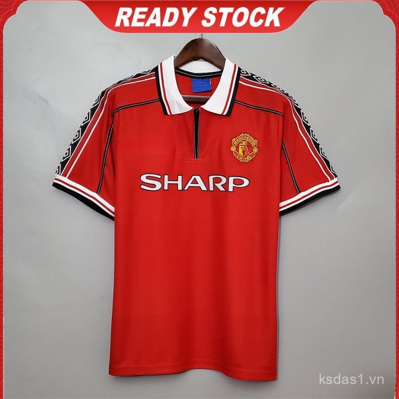 Áo Bóng Đá Cổ Điển 1998-99 Old Trafford, Phù Hợp Tùy Chỉnh Beckham