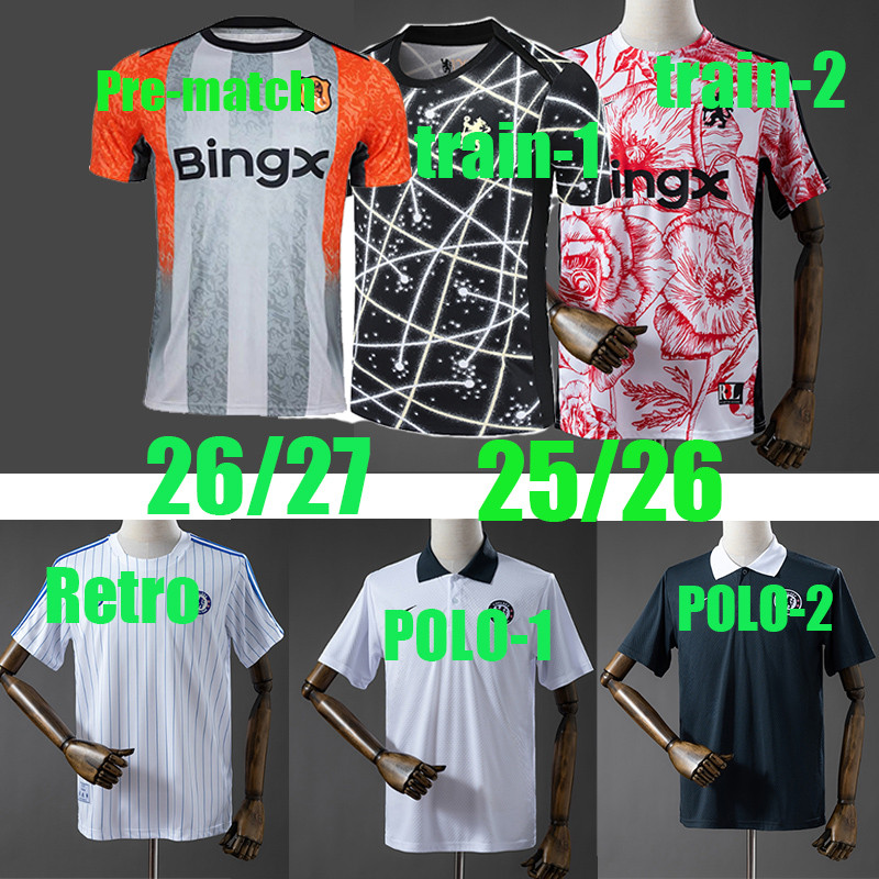 25 / 26 Chel jerseys 26 / 27 CFC Vải bóng đá tập ENZO PALMER PEDRO NETO ESTÊVÃO JAMES CAICEDO CHE Áo