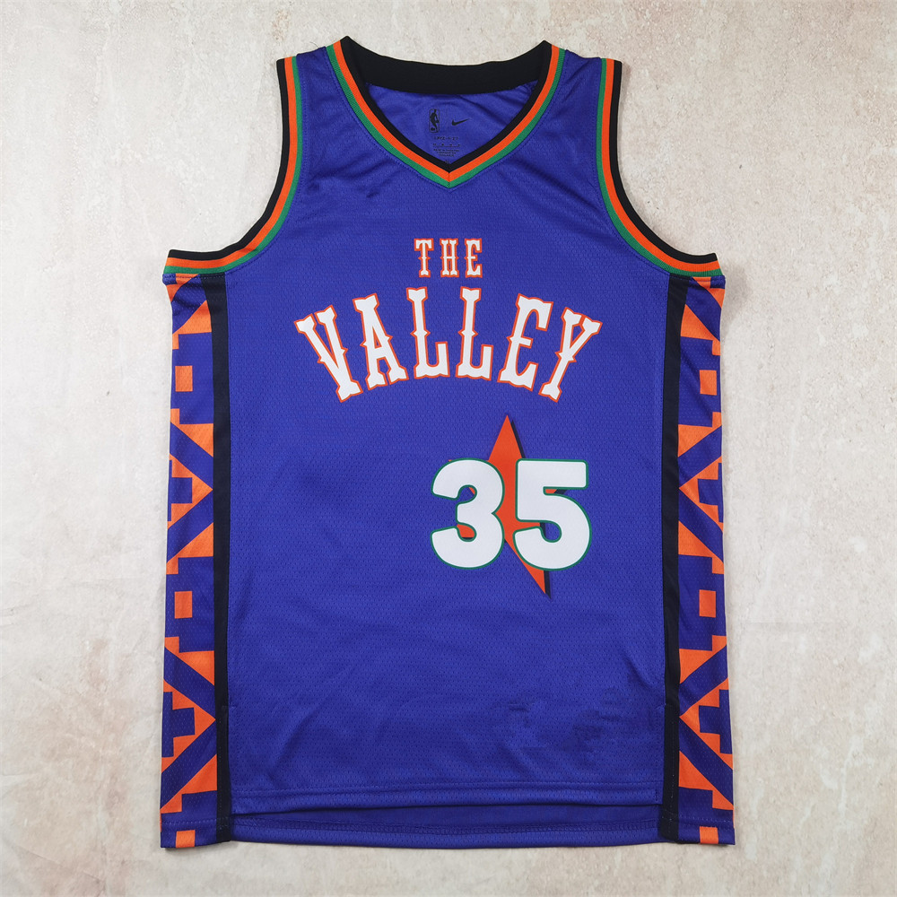 Áo bóng rổ màu tím Kevin Durant-NBA Fan Perfect Choice