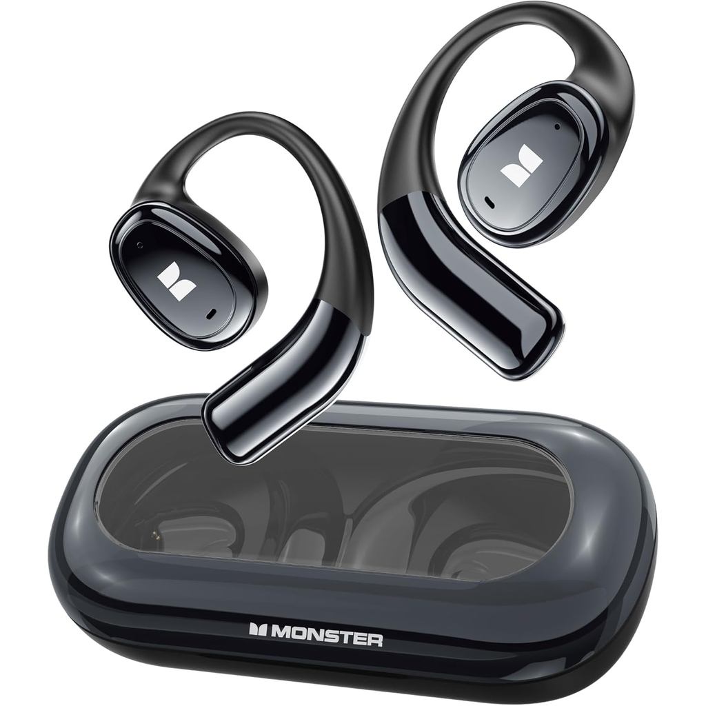 Tai nghe không dây Monster Open Ear AC311, Tai nghe tai mở Bluetooth 5.4, Tai nghe tai Bluetooth thờ