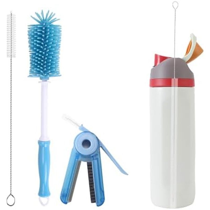 Bộ dụng cụ làm sạch bình nước 3 gói cho owala 24oz / 32oz / 40oz, Máy làm sạch ống hút owala, Máy là
