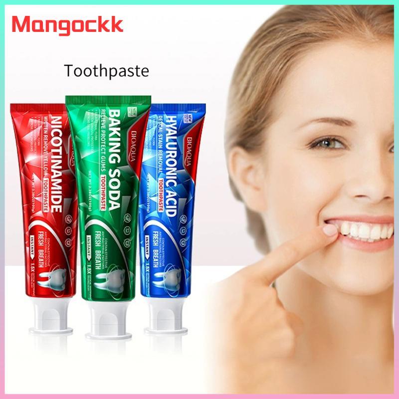 [Mangok] Kem Đánh Răng Loại Bỏ Tính Dung Dịch Emoving Cà Phê Và Trà Vết Bẩn Làm Sáng Ngăn Ngừa Viêm 