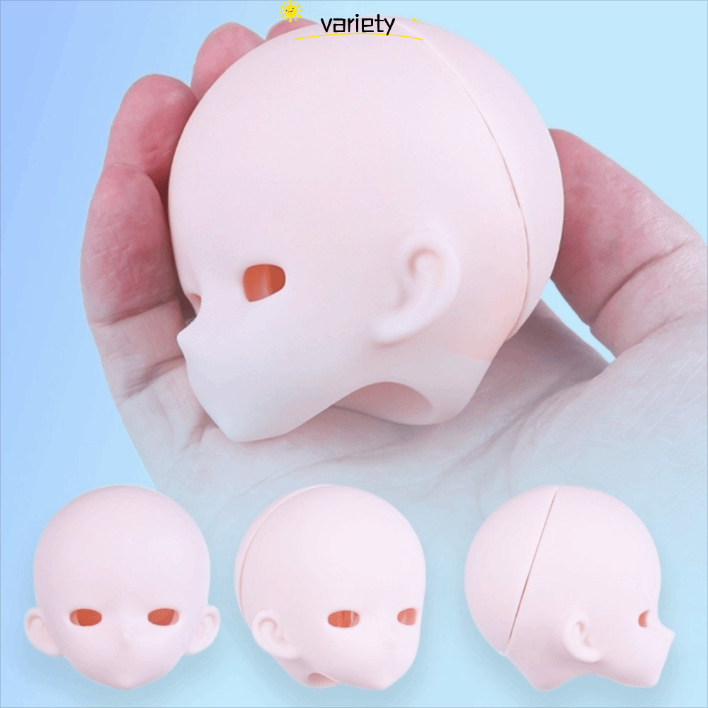VARIETY 1 / 4 BJD Anime Headsculpting, Đầu Bé Bjd Phong Cách Anime Mở, Phụ Kiện Bjd PVC Da Trắng Bjd
