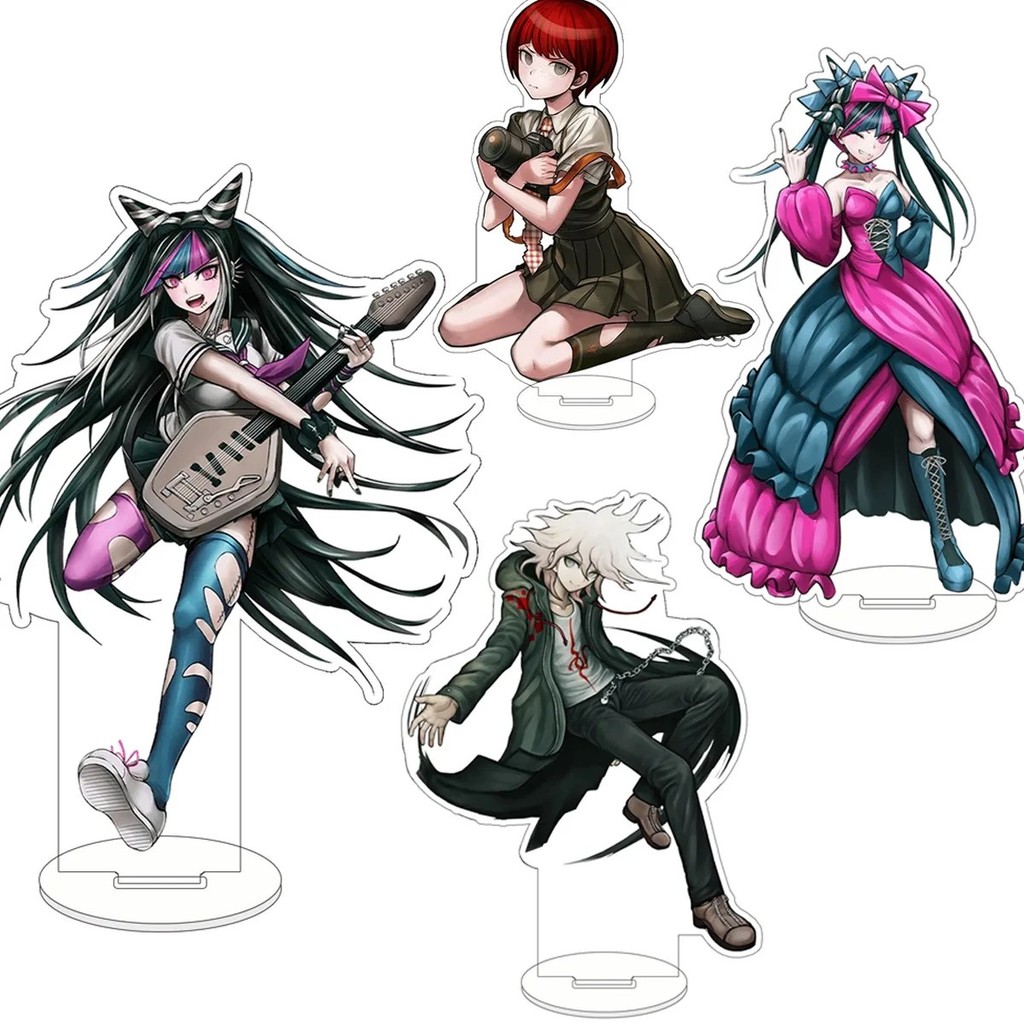 Mô hình Standee Anime Danganronpa Nagito Komaeda Kirigiri Kyouko Togami Byakuya mica acrylic trang t