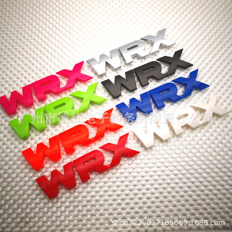 Thích hợp cho SUBARU Logo ô tô sửa đổi Cánh báo WRX Trung Quốc Net Logo SUBARU WRX Logo ô tô Sửa đổi