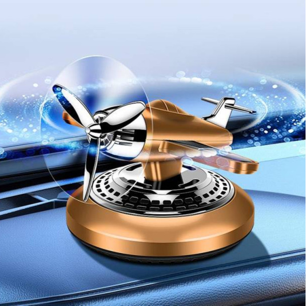 Auto Perfume Automobile Aromatherapy Car Deodorizer Long-Lasting Fragrance Light Perfume Solar Helic