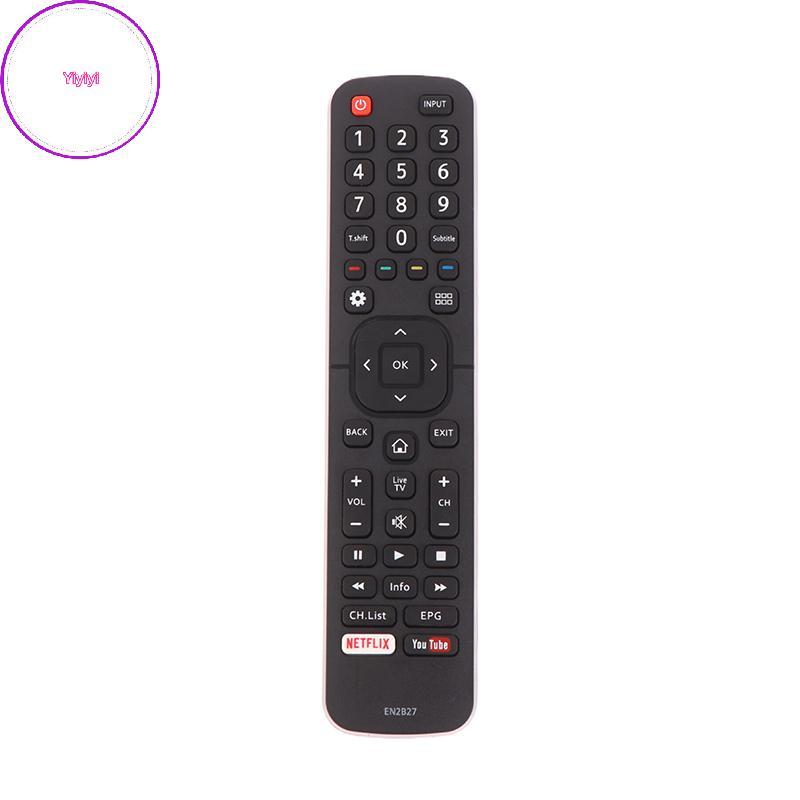 Yiyi EN2B27 TV Điều Khiển Từ Xa Thay Thế Cho Hisense LCD LED Truyền Hình Thông Minh Với Netflix You 