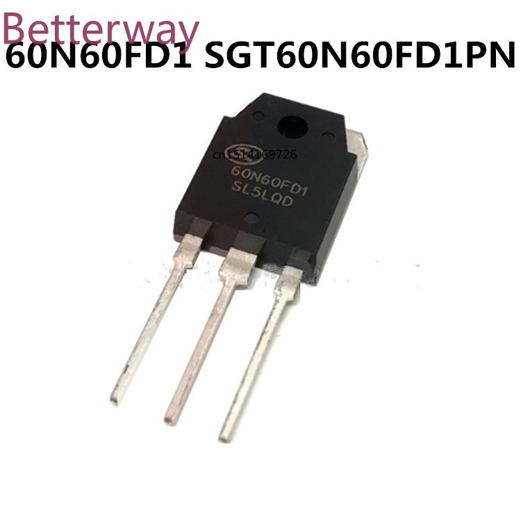 2 Chiếc Transistor Mosfet 40N60 40N60NPFD 60N60FD1 TO-3P 600V 40A IGBT Cho Máy Hàn Biến Tần betterwa