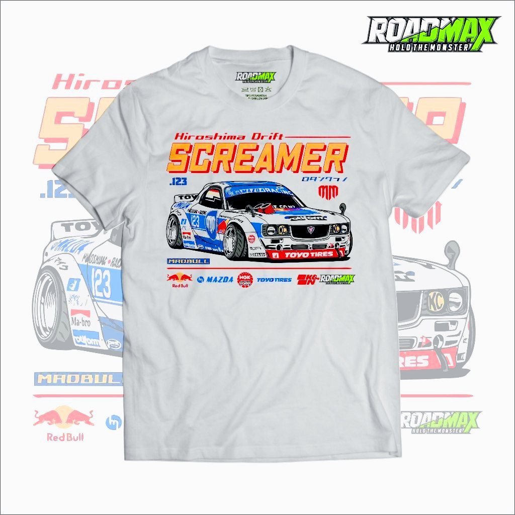 Áo thun Cotton cao cấp MAZDA MAZDA Rx7 100% 0315