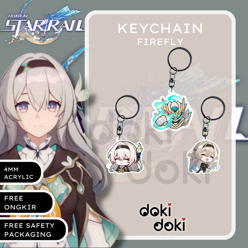 GANTUNGAN KUNCI KEYCHAIN FIREFLY HONKAI STAR RAIL