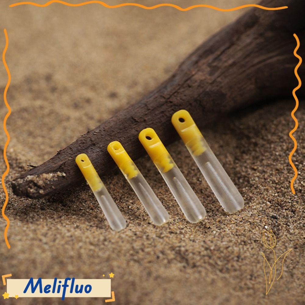 MELIFLUO 50 Cái / lốc Ghế phao cá Bobber Silicone Bobber Xoay cao su