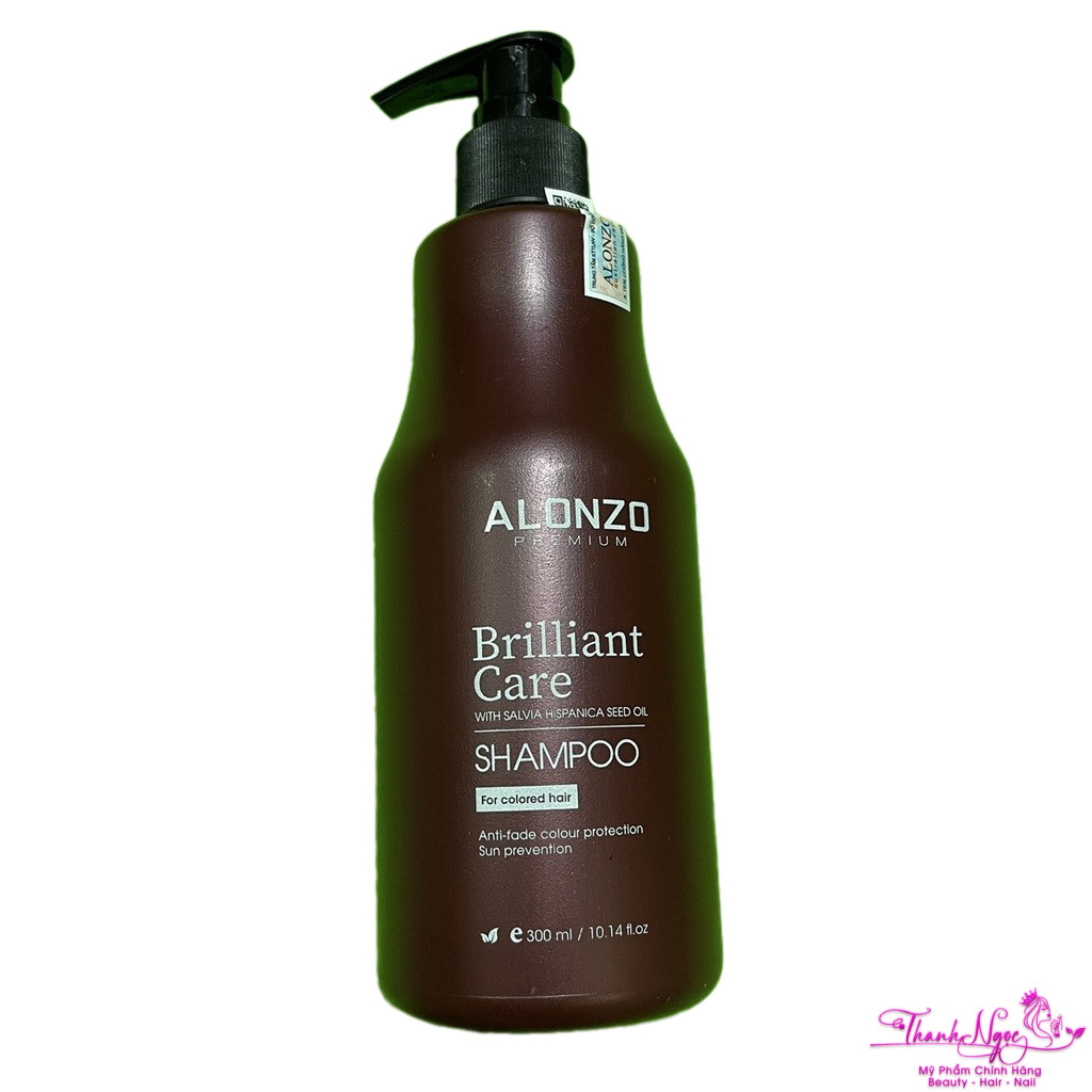 Dầu xả chăm sóc tóc nhuộm Alonzo Brilliant Care Conditioner 300ml . TN