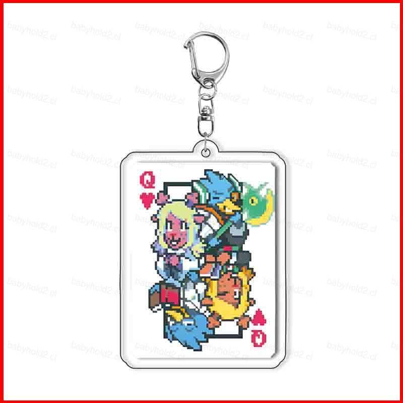 BH2 Deltarune Spamton Nữ Hoàng Vua Jevil Pixel Nghệ Thuật Poker Thẻ Acrylic Móc Khóa Nhân Vật Trò Ch