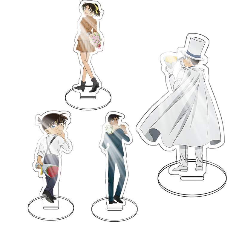 Japan Hot Anime Detective Conan Figure Akai Shuichi Acrylic Stands Conan Edogawa Haibara