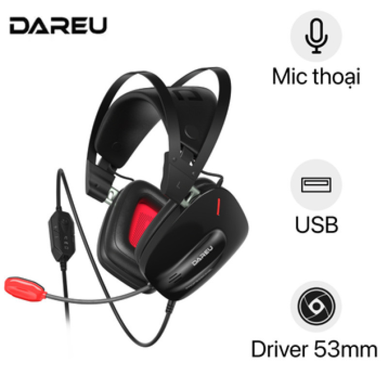 Tai nghe chụp tai Gaming DareU EH930