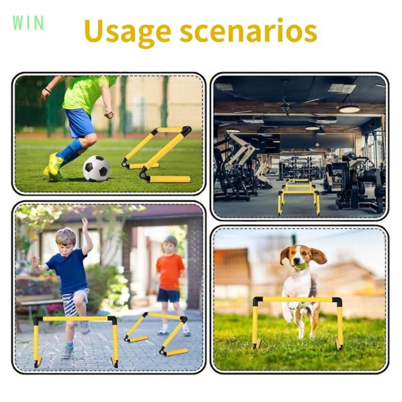 Adjustable Training Hurdles Speed Agility Hurdle Portable Fitness Equipment