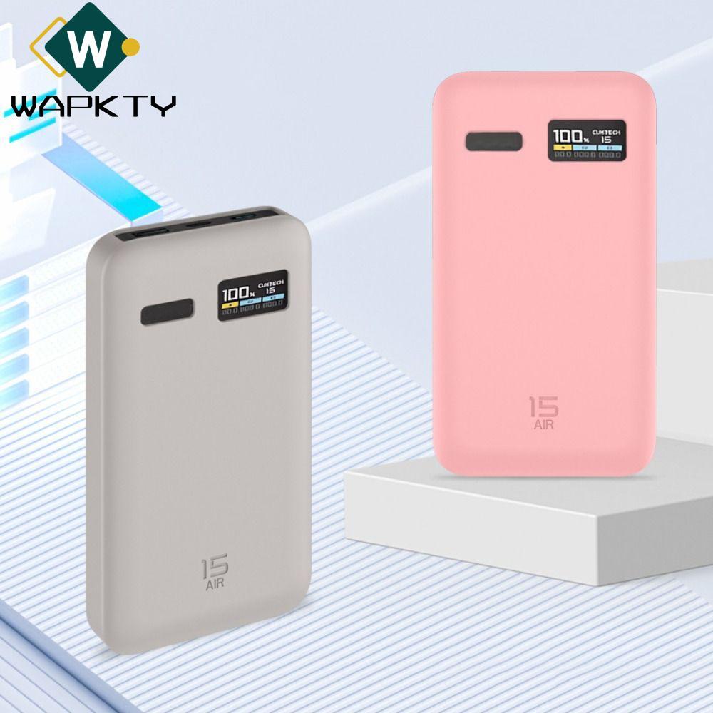 WAPKTY Silicone, Bảo vệ màu trơn chống sốc, Hộp đựng mềm chống bụi di động cho Du lịch CUKTECH No.15