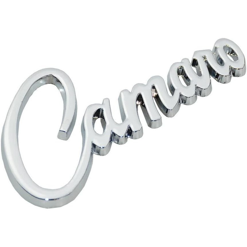 1Pc Camaro Huy Hiệu Quốc Huy 3D Kim Loại Decal Dán Chữ Thay Thế Cho Camaro (Chrome)