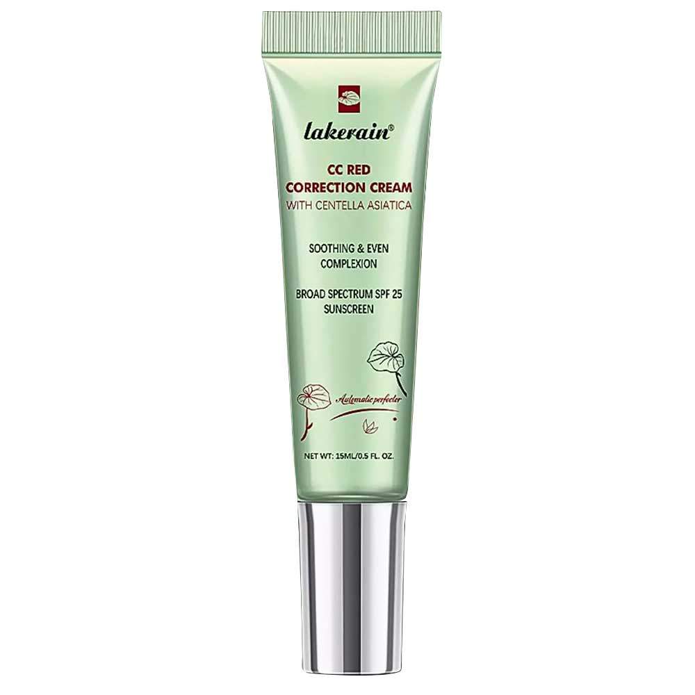 CC Cream Color Correcting for Red, CC Red Correct with Centella Asiatica, Green Centella CC Cream - 