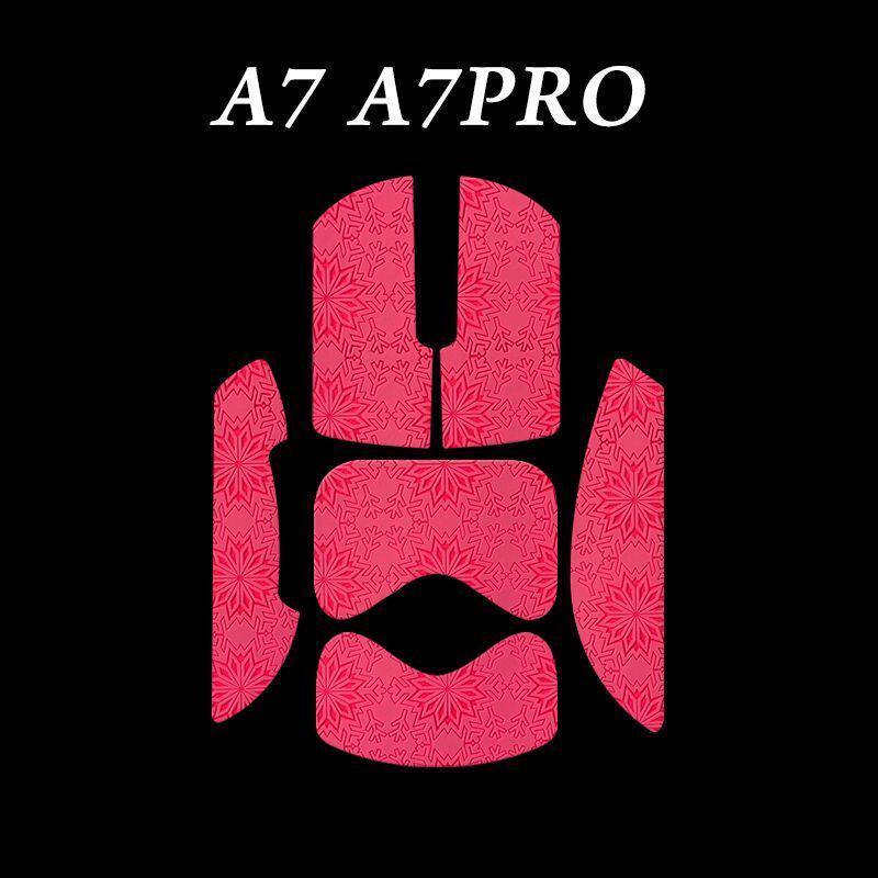 Từ nhãn dán chuột a7pro Thích hợp cho mặt sau họa tiết tuyết chống trượt A7 PRO chống trượt A7