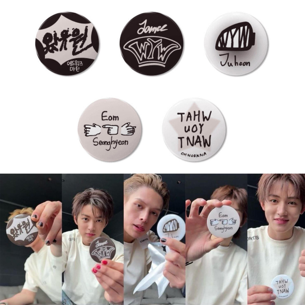 Nhẹ Nhàng Ẩn Năm Tự Làm CORTIS Hàng Hóa Thanh BADGE LUY DRAW CÓ THỂ BADGE Thung lũng Trâm Cài Baked 