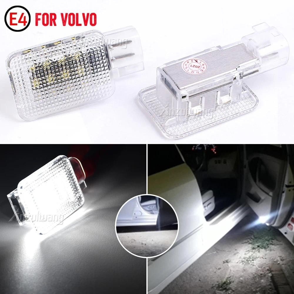 2X Led Găng Tay Hộp Đèn Lịch Sự Lưu Trữ Nội Thất Ngăn Đèn Cho Volvo C30 C70 V50 S40 S60 V60 XC60