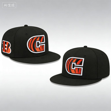 Cincinnati Bengals Deceptor 9FIFTY Snapback Hat - Màu Đen, Mũ Bóng Chày Điều Chỉnh Được