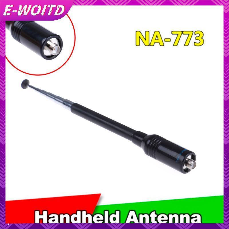E-WOITD Băng tần kép cầm tay nagoya na-773 sma-f ăng-ten uv-5r 5re b5 b6 đài phát thanh hai chiều E-
