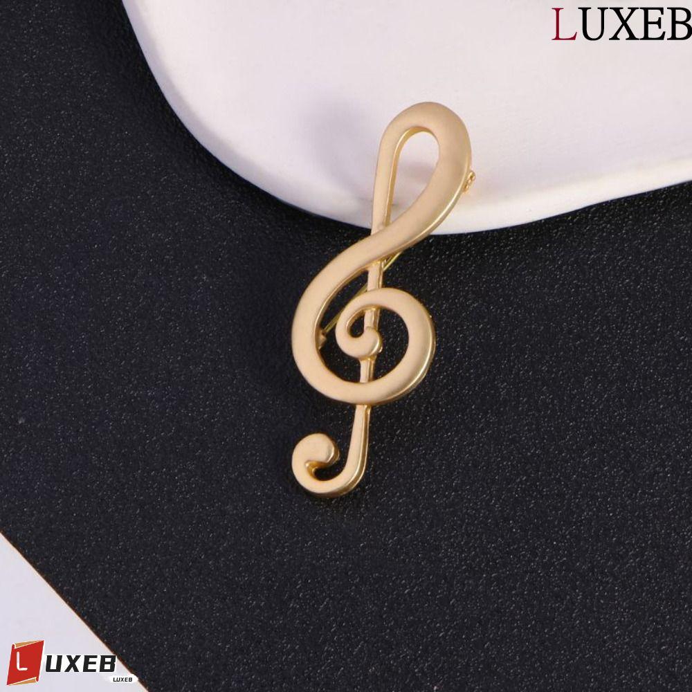 Luxeb Eighth Note Pin Hợp Kim - Trang Sức Âm Nhạc Retro Vintage
