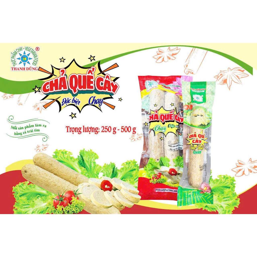 Chả Quế Cây Đặc Biệt Chay Thanh Dũng 500g